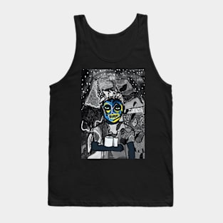 Explore Middle-earth - A MaleMask NFT "Isildur" with StreetEye Color and BlueItem Tank Top